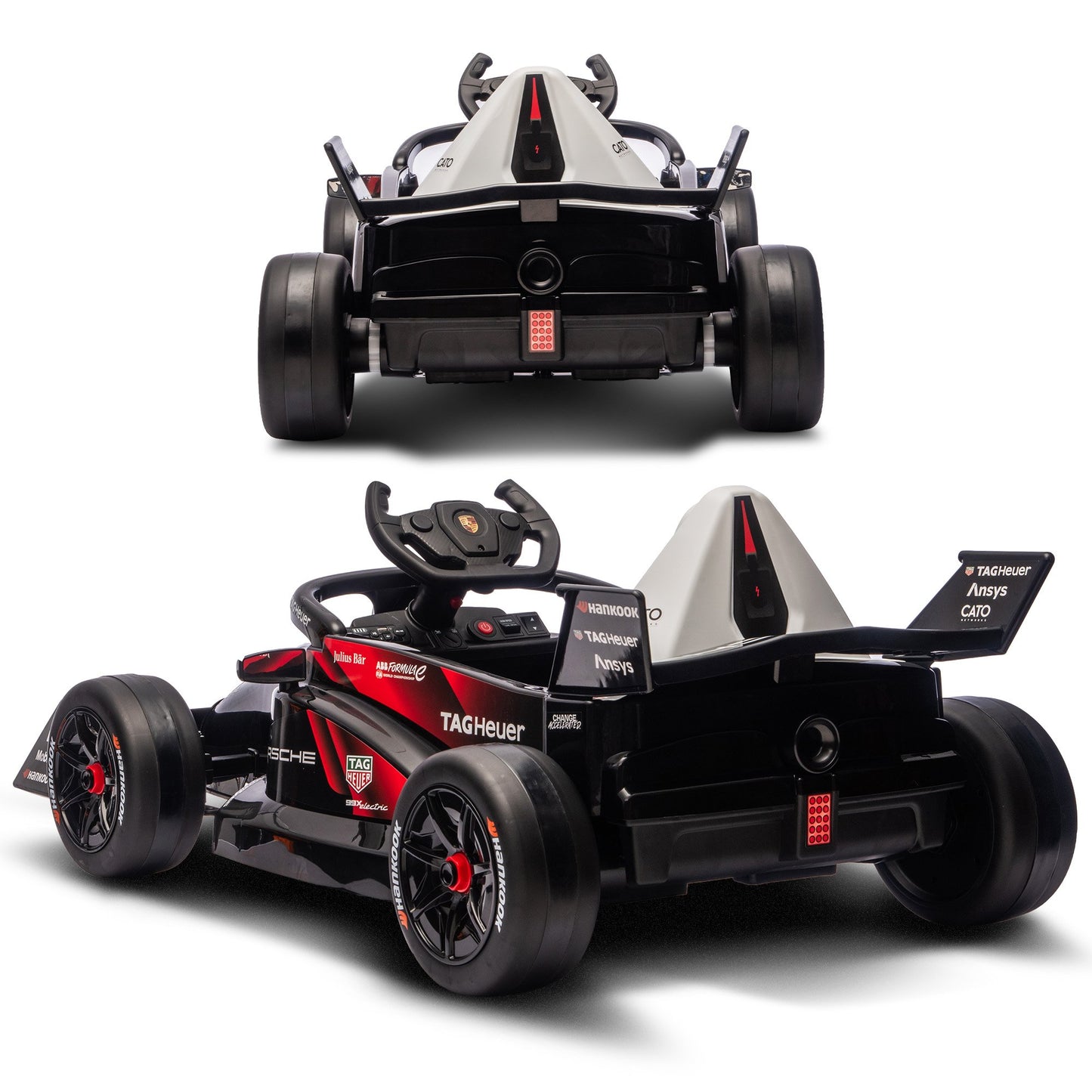 Kahuna Porsche Formula E Kids Electric Ride-on Car With Remote Control - Image 5