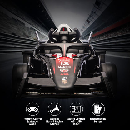 Kahuna Porsche Formula E Kids Electric Ride-on Car With Remote Control - Image 7