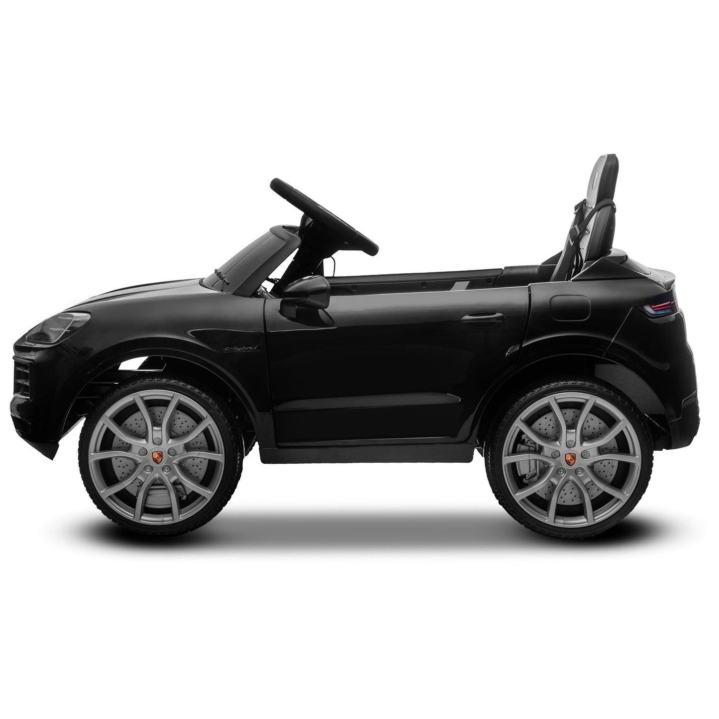 Kahuna Porsche Cayenne E Hybrid Coupe Licensed Kids Electric Ride On Car w/Remote Control 50W Dual Motors Speed Settings - Image 4