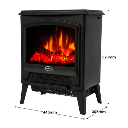 Dimplex 2kW Casper Optiflame Portable Electric Stove - Image 4