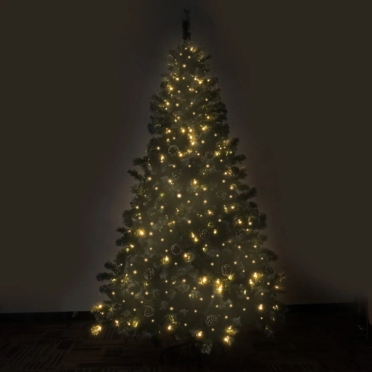 Christabelle 1.2m Pre Lit LED Christmas Tree Decor with Pine Cones Xmas Decorations - Image 3