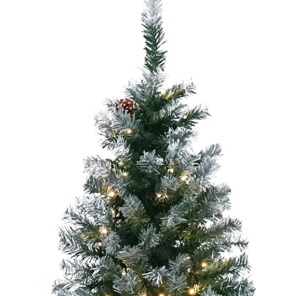 Christabelle 2.7m Pre Lit LED Christmas Tree Decor with Pine Cones Xmas Decorations - Image 5