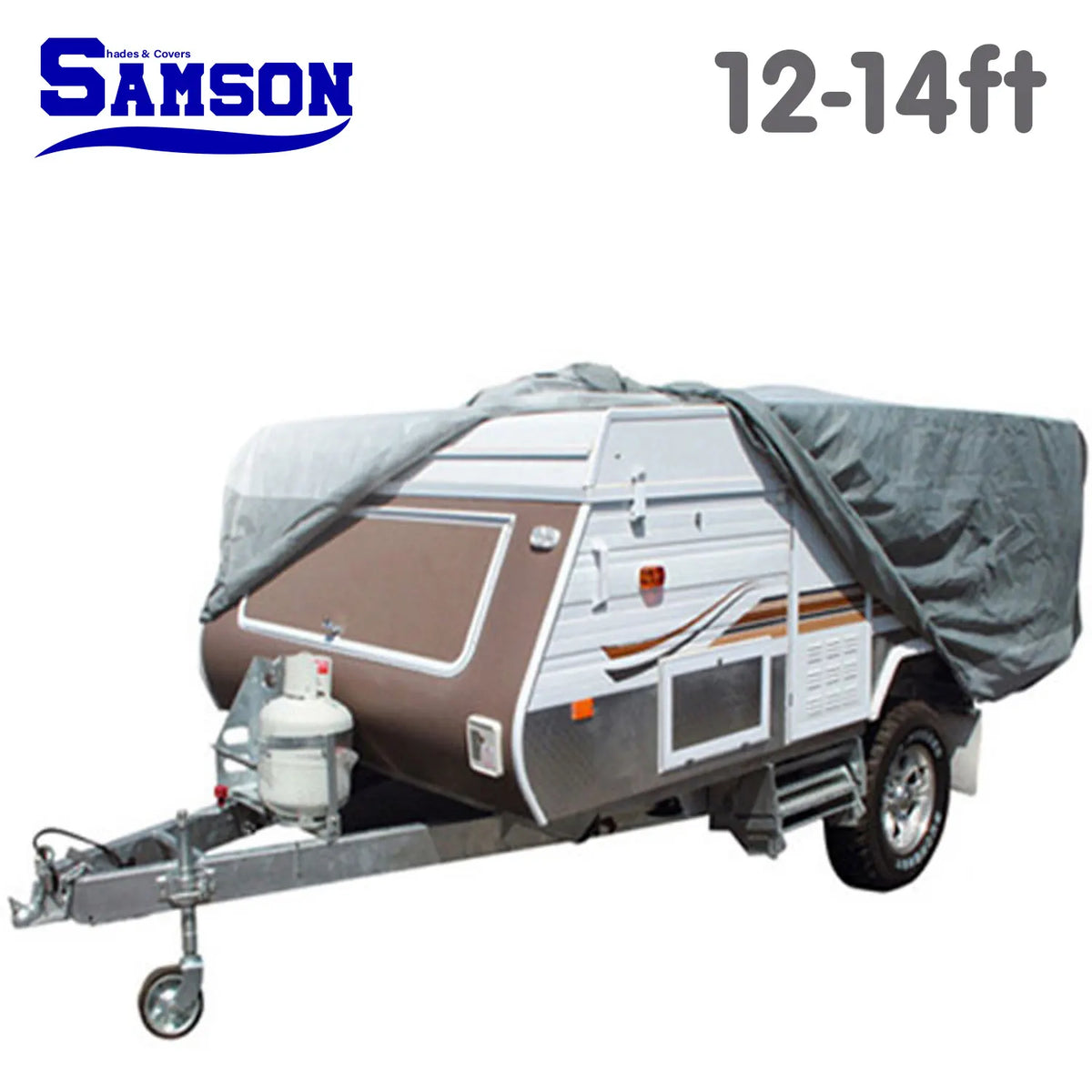 Samson Heavy Duty Trailer Camper Cover 12-14ft - Image 5