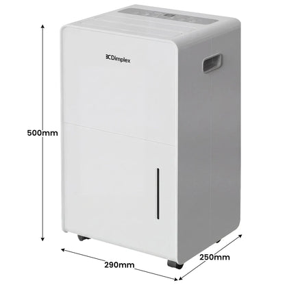 Dimplex 20L Portable Dehumidifier w/ Preset Modes Fan Speeds 4L Water Tank Timer - Image 3