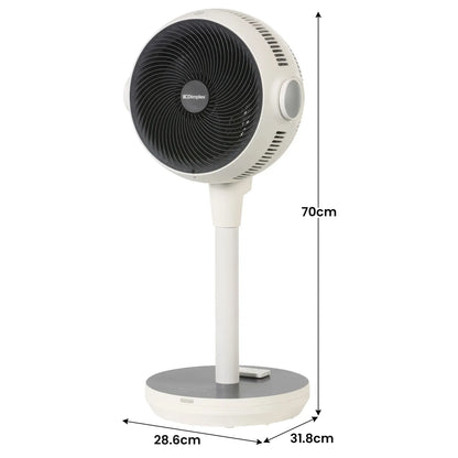 Dimplex Heat and Cool Air Circulator Pedestal Fan with LED Display and Timer - Image 3