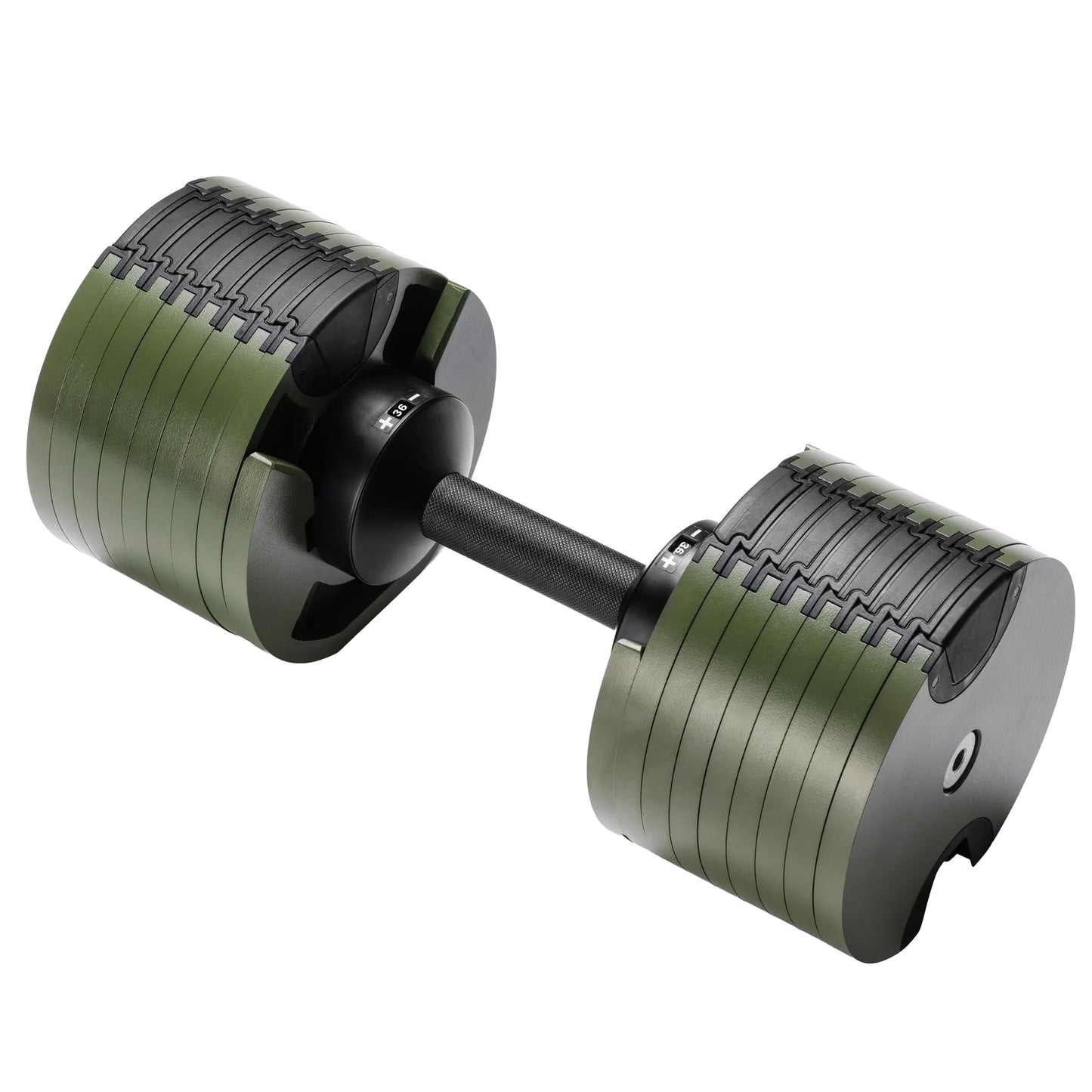 Powertrain Eon Dial-Up 36KG Adjustable Dumbbell - Green - Image 3