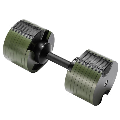 Powertrain Eon Dial-Up 36KG Adjustable Dumbbell - Green - Image 3