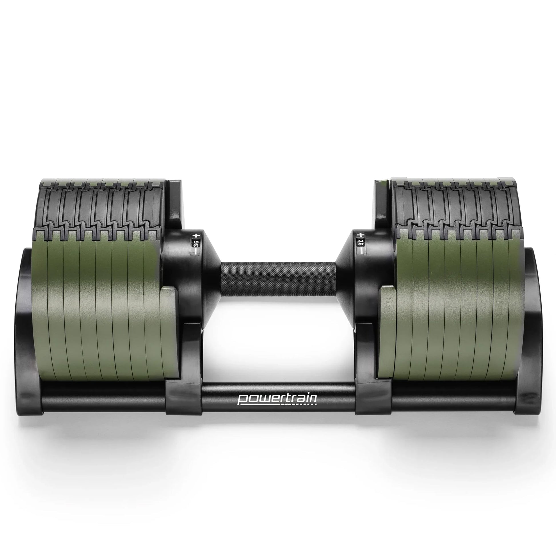 Powertrain Eon Dial-Up 36KG Adjustable Dumbbell - Green - Image 5