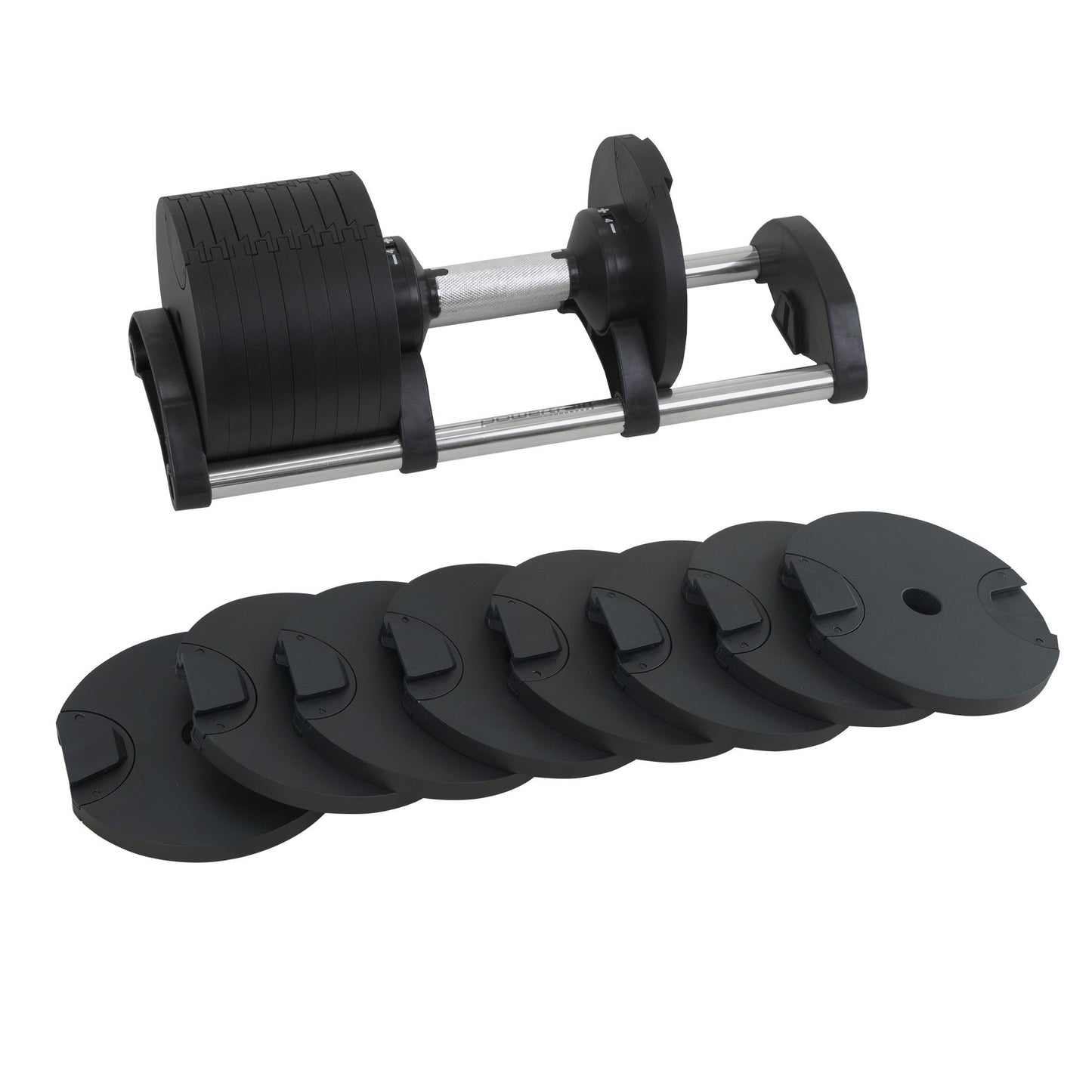 Powertrain Eon 45kg Adjustable Dumbbell Home Gym 9 Strength Training Safety Lock System For Building & Fitness Workouts - Image 7