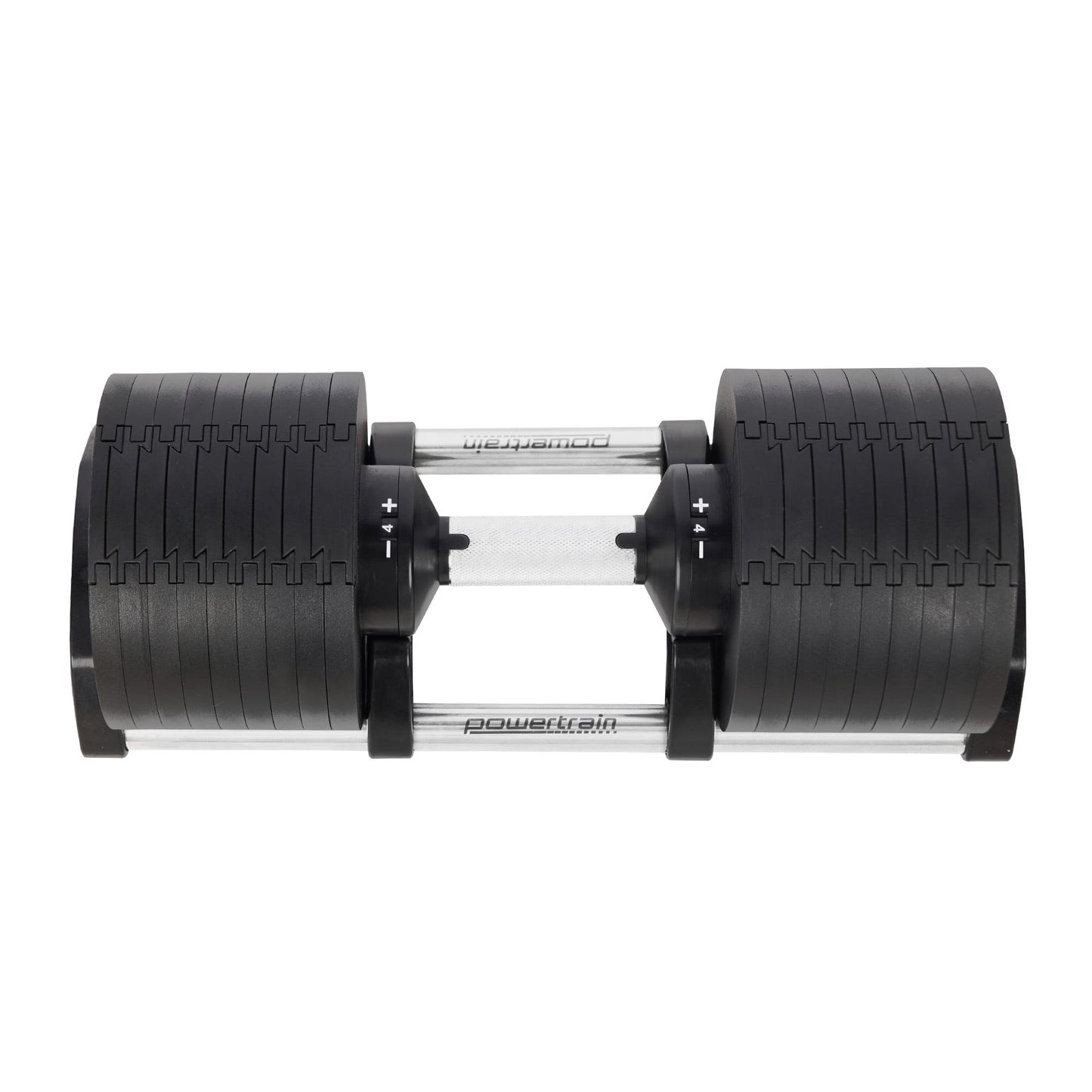 Powertrain Eon 90kg Adjustable Dumbbells Home Gym 9 Strength Training Safety Lock System Building & Fitness Workouts - Image 3
