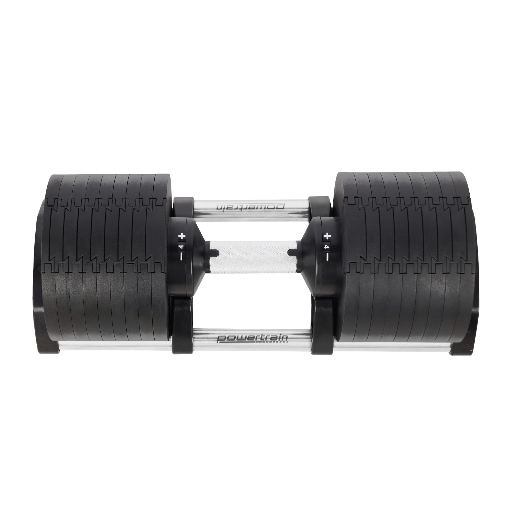 Powertrain Eon 90kg Adjustable Dumbbells Home Gym 9 Strength Training Safety Lock System Building & Fitness Workouts - Image 3