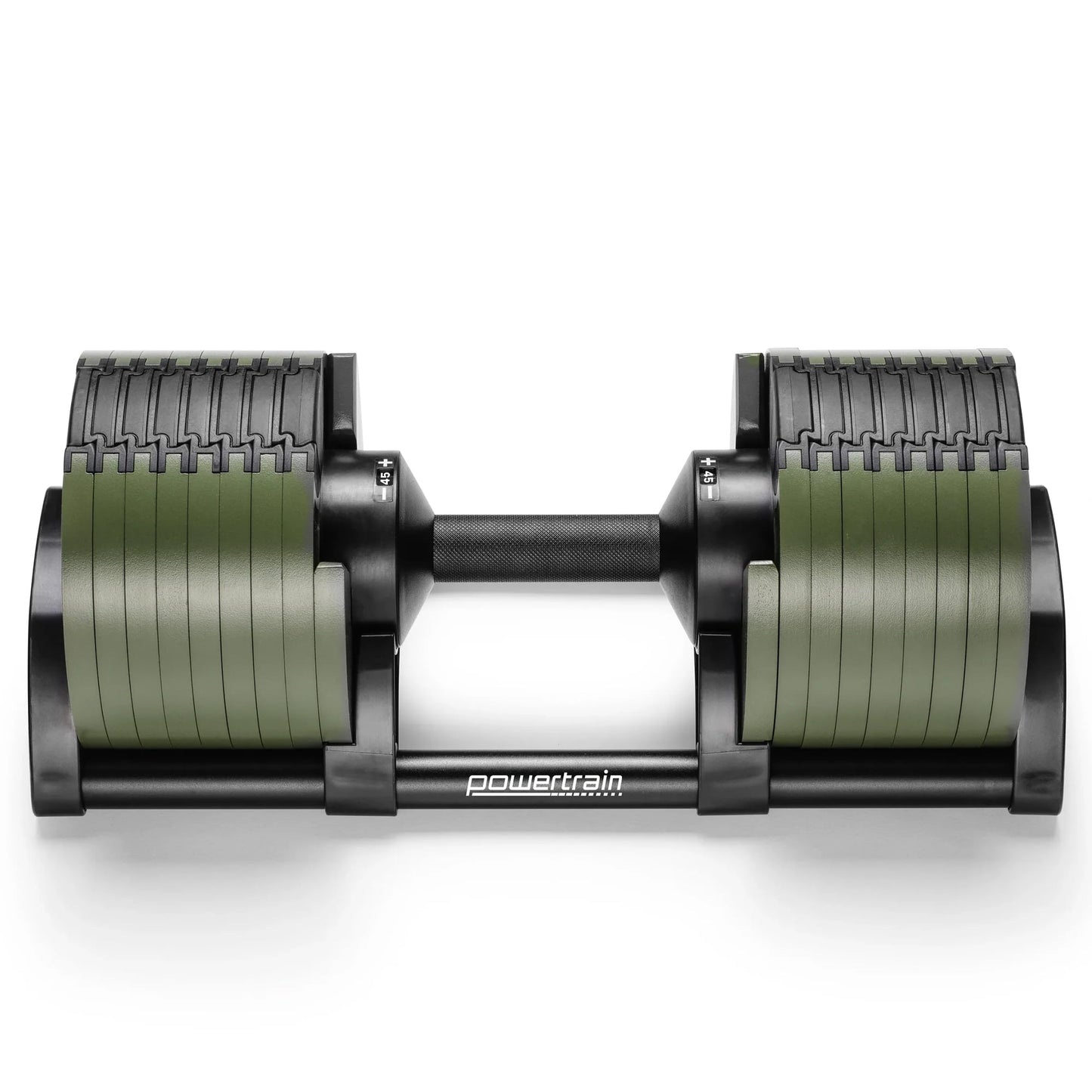 Powertrain Eon Dial-Up 45KG Adjustable Dumbbell - Green - Image 5