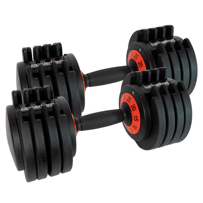 Powertrain GEN2 Pro Adjustable Dumbbell Set - 50kg - Image 2