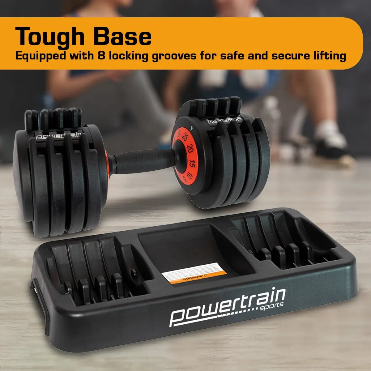Powertrain GEN2 Pro Adjustable Dumbbell Set - 50kg - Image 5