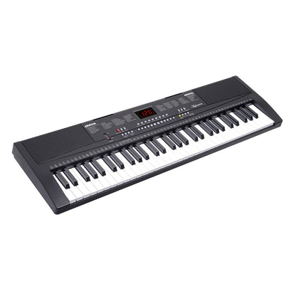 Karrera 61-Key Electronic Piano Keyboard 75cm with Stand - Black - Image 2