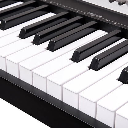 Karrera 88 Keys Electronic Keyboard Piano with Stand Black - Image 5