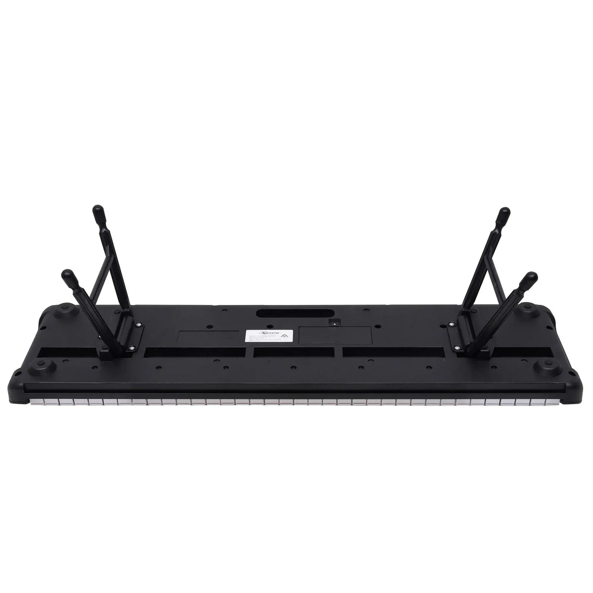 Karrera 61 Key Digital Piano Electronic Keyboard with Adjustable Folding Stand & Music Rest for Beginners Black - Image 5