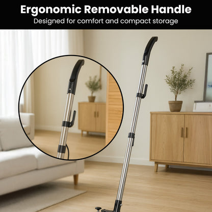 Kartrite Hauskeeper Gen2 5-in-1 Black Electric Floor Polisher Hard Waxer Buffer Scrubber Cleaner 240v With Twin Rotating Brushes 6m Power Cord - Image 8