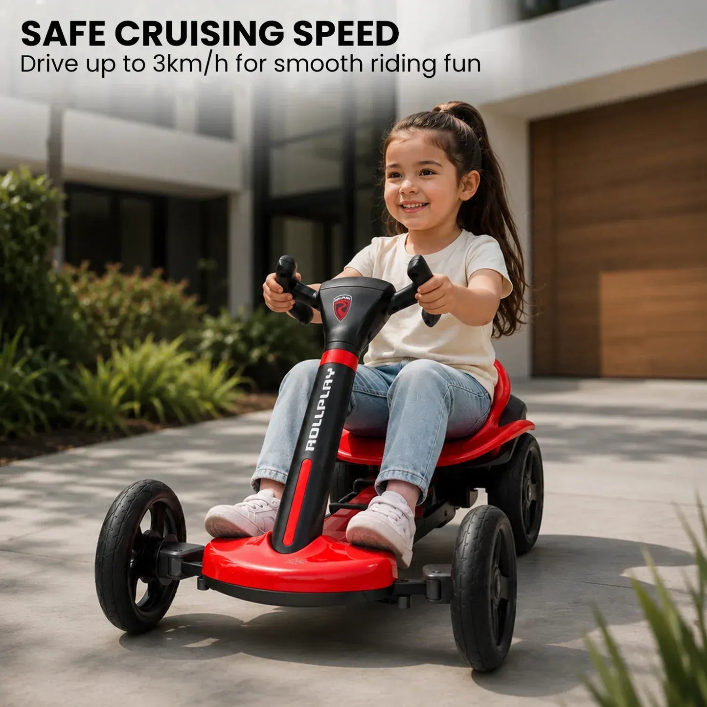 Kahuna Rollplay Flex Kart 6V Electric Ride-On Foldable Kids Racing Go Kart - Image 8