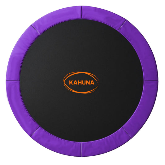 Kahuna 6ft Trampoline Replacememnt Safety Pad Cover and Spring Jumping Bounce Mat Purple - Image 2