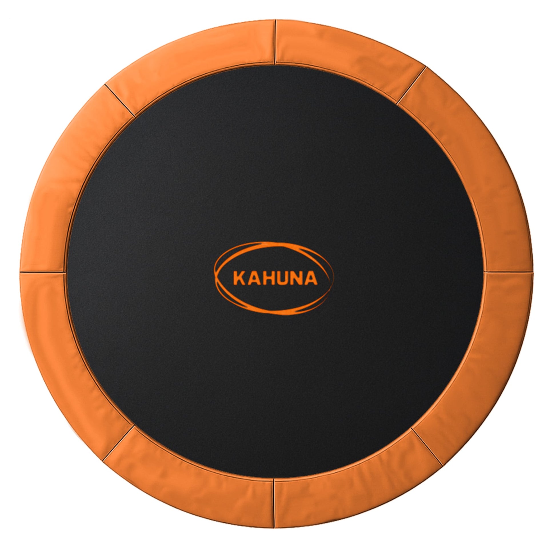 Kahuna 8ft Replacement Trampoline Safety Pad Cover and Jumping Spring Mat - Orange - Image 2