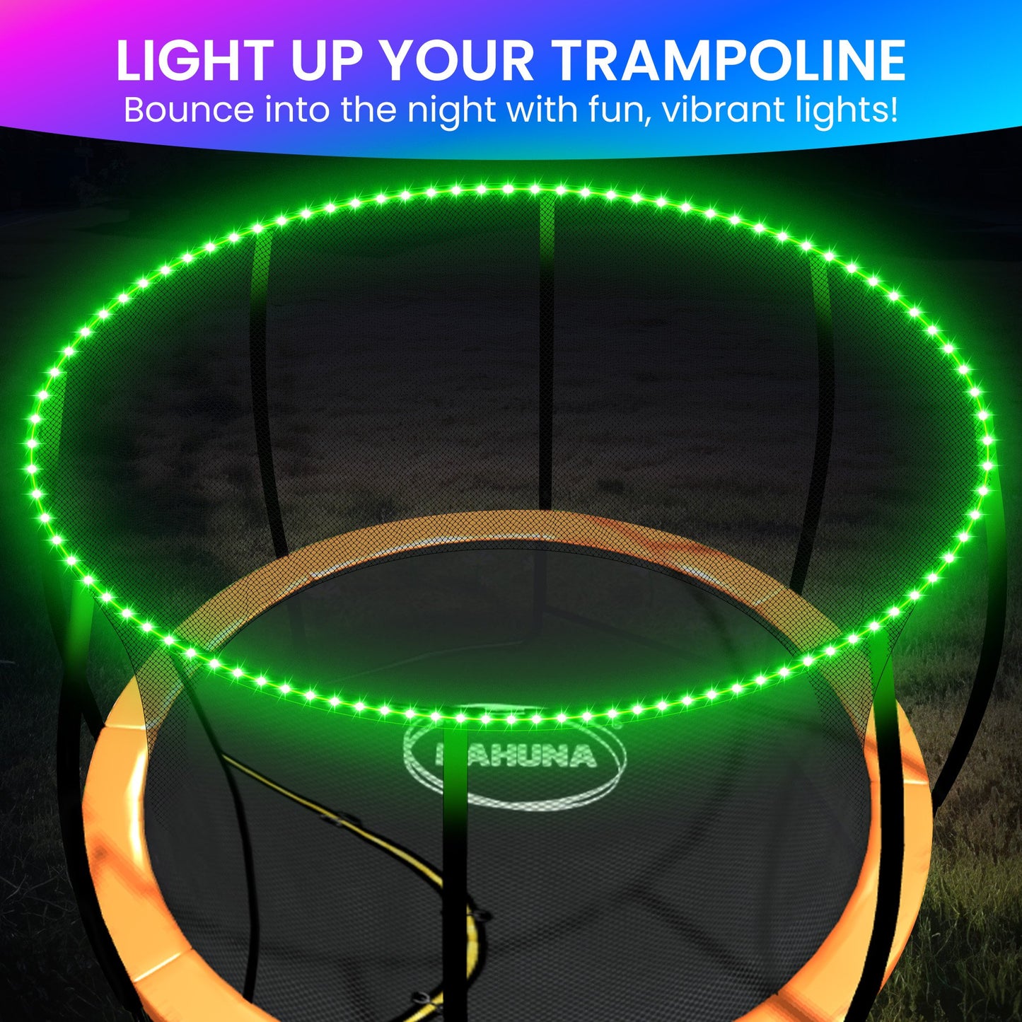 Kahuna LED Kit Suits 14ft-16ft Trampolines Multi-Colour Smart Motion Sensor Lighting with 16 colours - Image 8