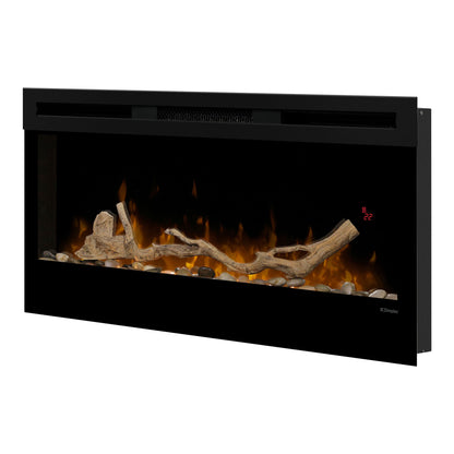 Dimplex 34-inch Linear Fireplace Driftwood and River Rock Accessory Package - Image 2