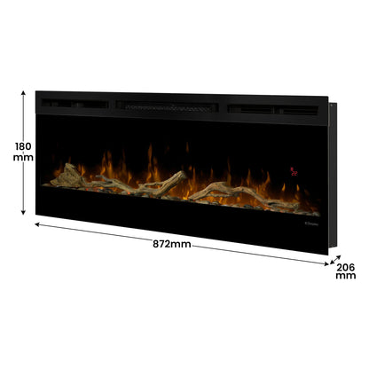 Dimplex 74-inch Linear Fireplace Driftwood and River Rock Accessory Package - Image 4