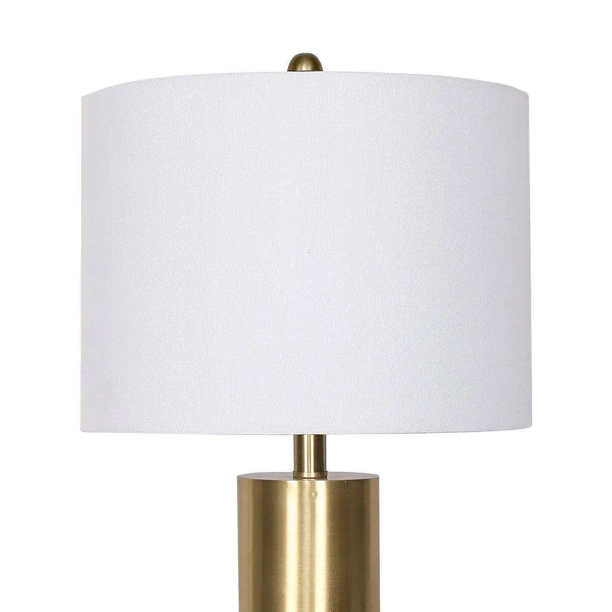 Sarantino Metal and Marble Table Lamp in Black - Image 2