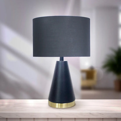 Sarantino Metal Table Lamp in Black and Gold - Image 6