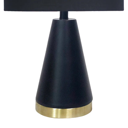 Sarantino Metal Table Lamp in Black and Gold - Image 9