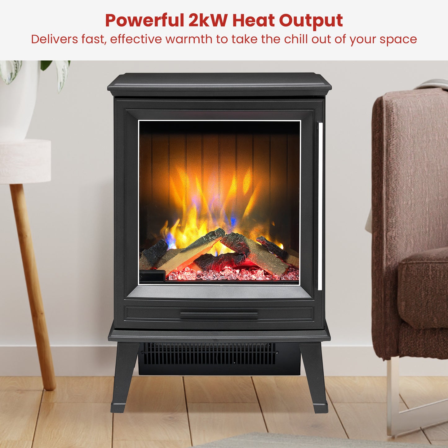 Dimplex Laverton Electric Fire Stove - 2kW - Image 6