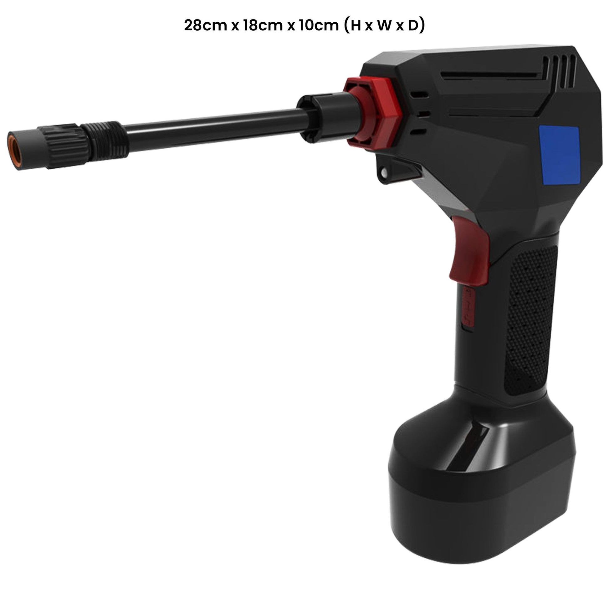 MEC Maxim ATP 12V Tyre Pump Portable Electric Car Tyre Air Pump with LED Light Digital Pressure Metre - Image 3