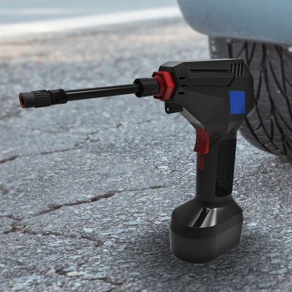 MEC Maxim ATP 12V Tyre Pump Portable Electric Car Tyre Air Pump with LED Light Digital Pressure Metre - Image 5