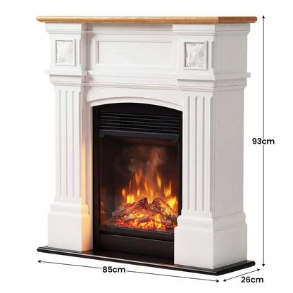 Dimplex 1.5kW Mini Windelsham Suite Electric Fireplace with LED Flame Effect - Image 3