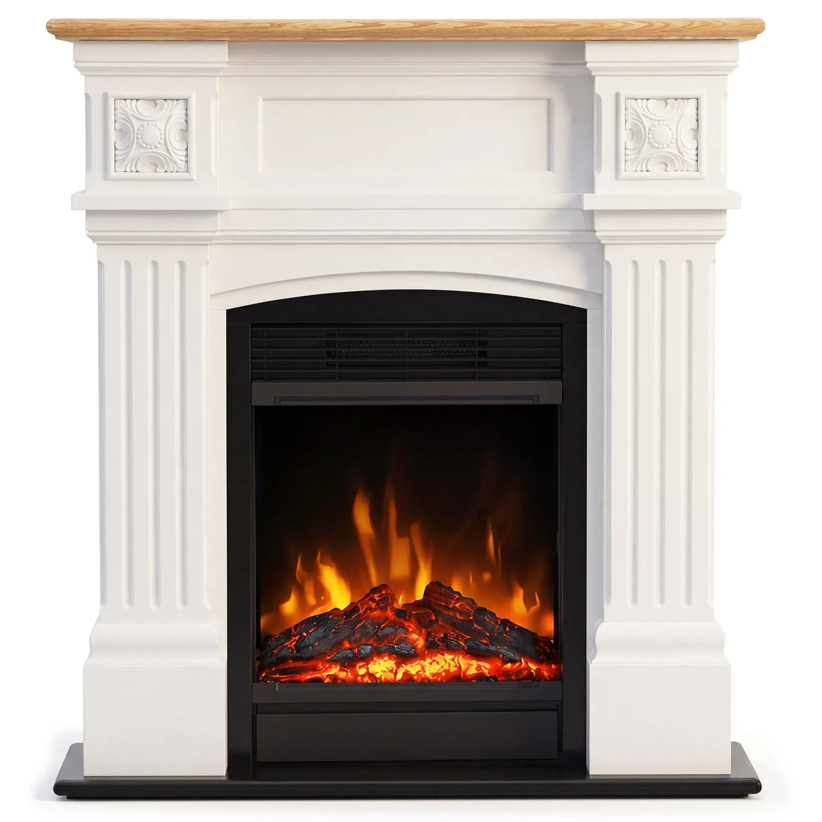 Dimplex 1.5kW Mini Windelsham Suite Electric Fireplace with LED Flame Effect - Image 4