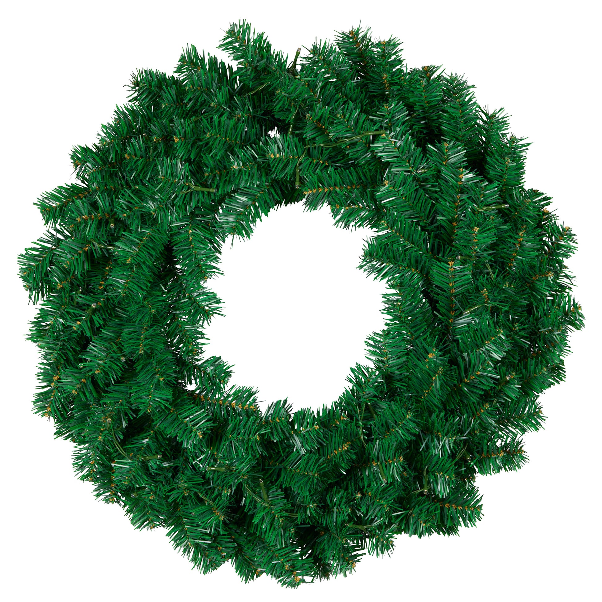Christabelle 61cm Chadwick Christmas Wreath with LED Lights Front Door Decoration Ornament - Image 2