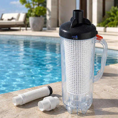 HydroActive Pool Leaf Canister Inline Debris Catcher for Suction Pool Cleaners - Image 9