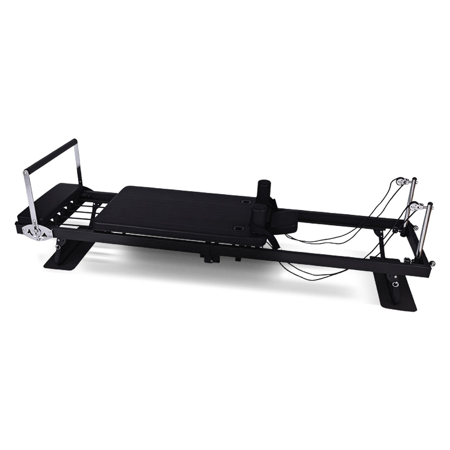 Powertrain Aria Steel Foldable Pilates Board Reformer Multifunctional Core Exercise Set Ab Trainer With Platform Extender Sitting Box Jumpboard And Footbar For Indoor Outdoor Full Body Fitness Home - Image 9