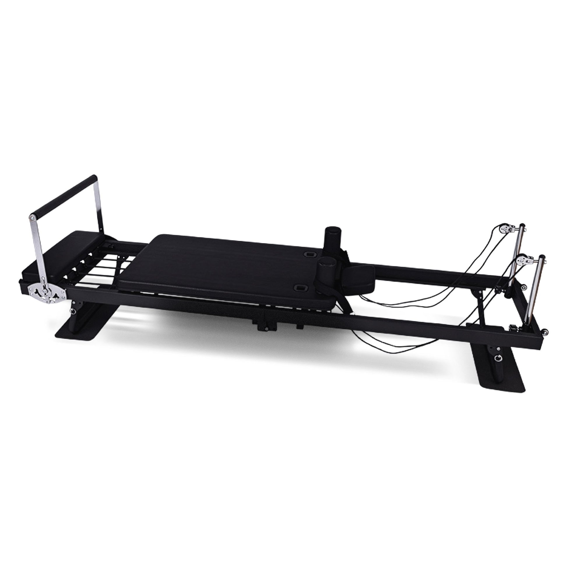 Powertrain Aria Steel Foldable Pilates Board Reformer Multifunctional Core Exercise Set Ab Trainer With Platform Extender Sitting Box Jumpboard And Footbar For Indoor Outdoor Full Body Fitness Home - Image 9