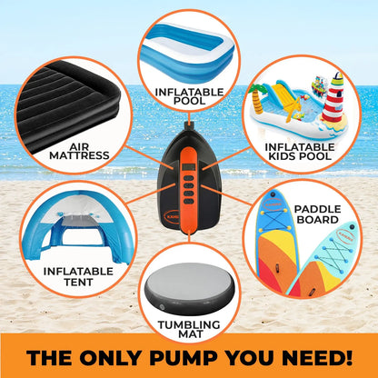 Kahuna Portable Electric Air Pump 12V for Inflatable Paddle Boards - Image 5