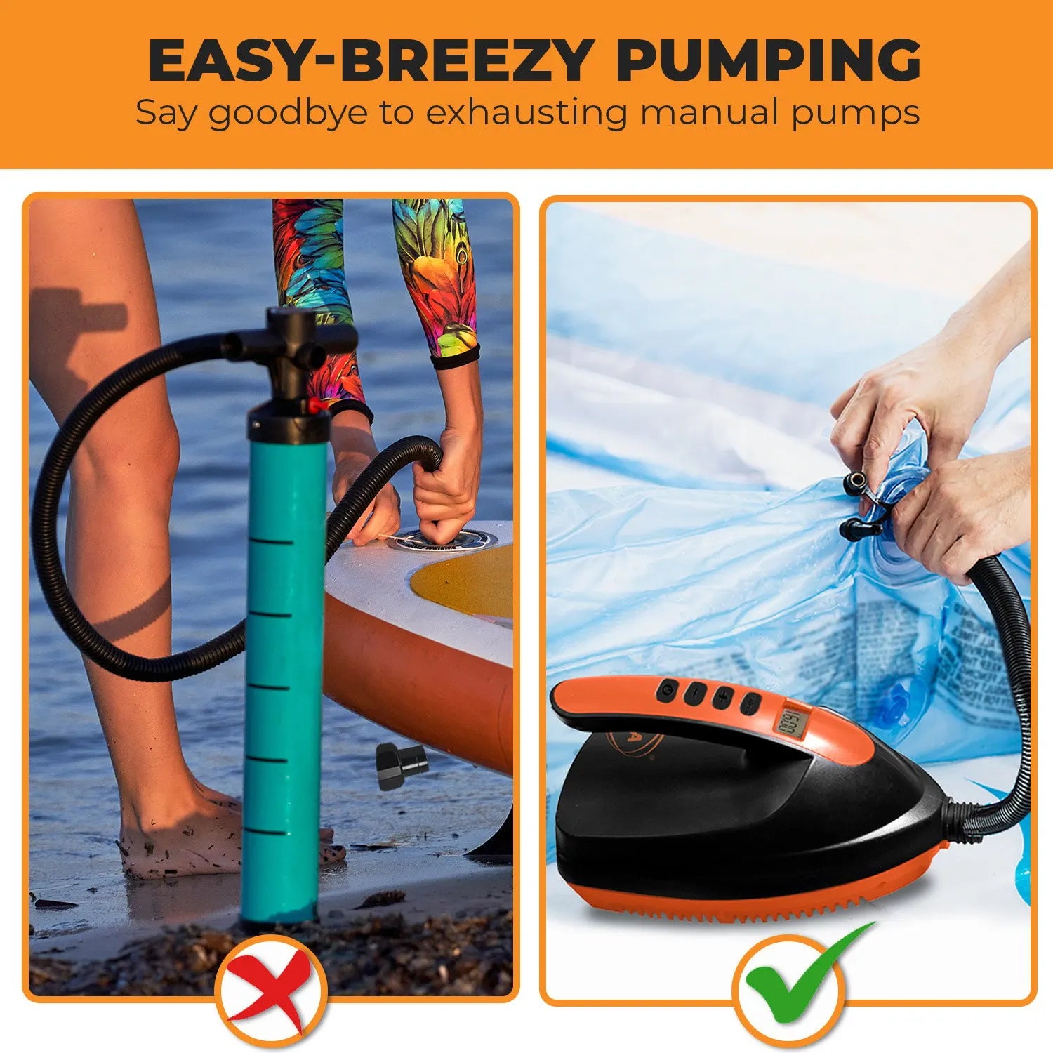 Kahuna Portable Electric Air Pump 12V for Inflatable Paddle Boards - Image 6