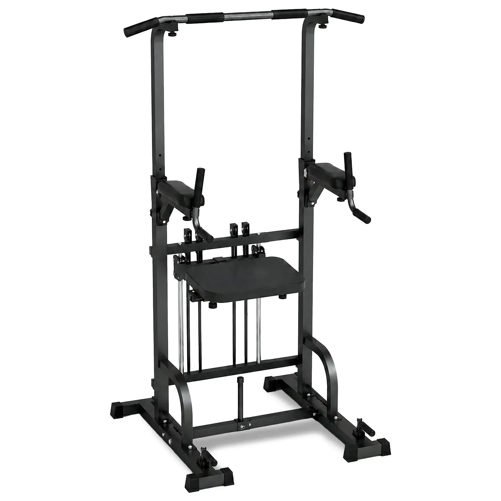 Powertrain Pull-Up & Dip Power Tower Multifunction Strength Training Station