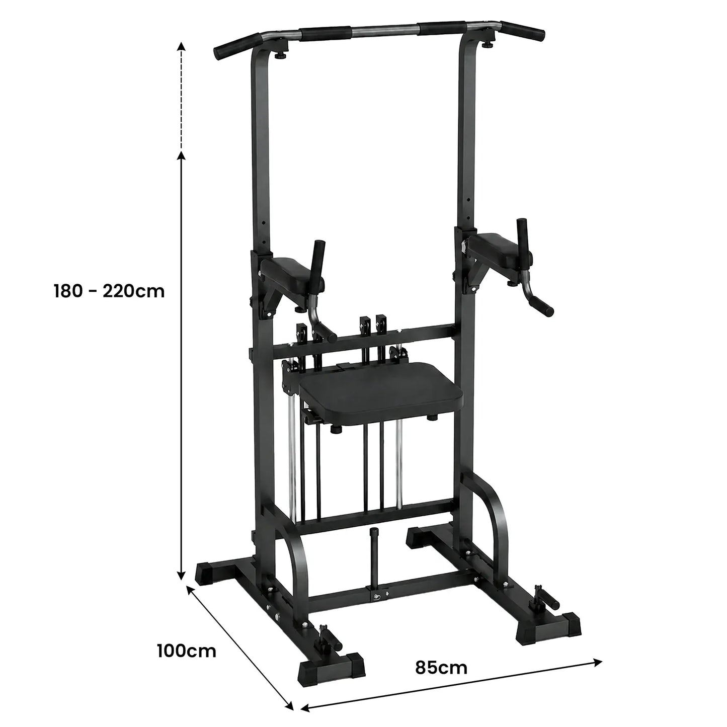Powertrain Pull-Up & Dip Power Tower Multifunction Strength Training Station - Image 3