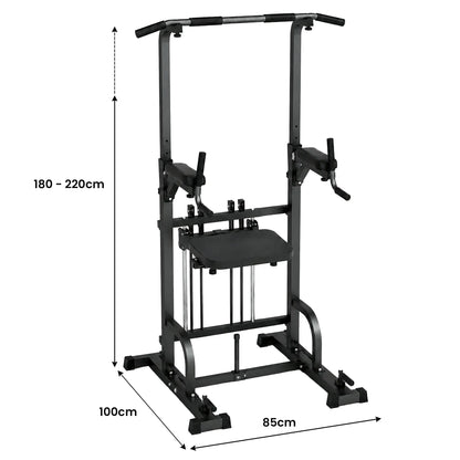 Powertrain Pull-Up & Dip Power Tower Multifunction Strength Training Station - Image 3
