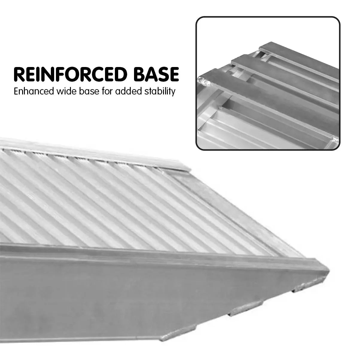 Kartrite 2x Heavy Duty Aluminium Loading Ramps - 2m - Image 3