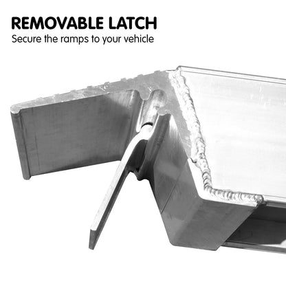 Kartrite 2x Heavy Duty Aluminium Loading Ramps - 2m - Image 4