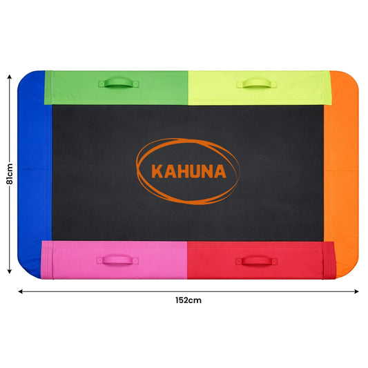 Kahuna Heavy Duty 60 Inch Rectangular Tree Swing With Adjustable 180cm Lifting Ropes Foam Padded Tubes And Full Accessory Kit For Backyard Family Use - Image 2