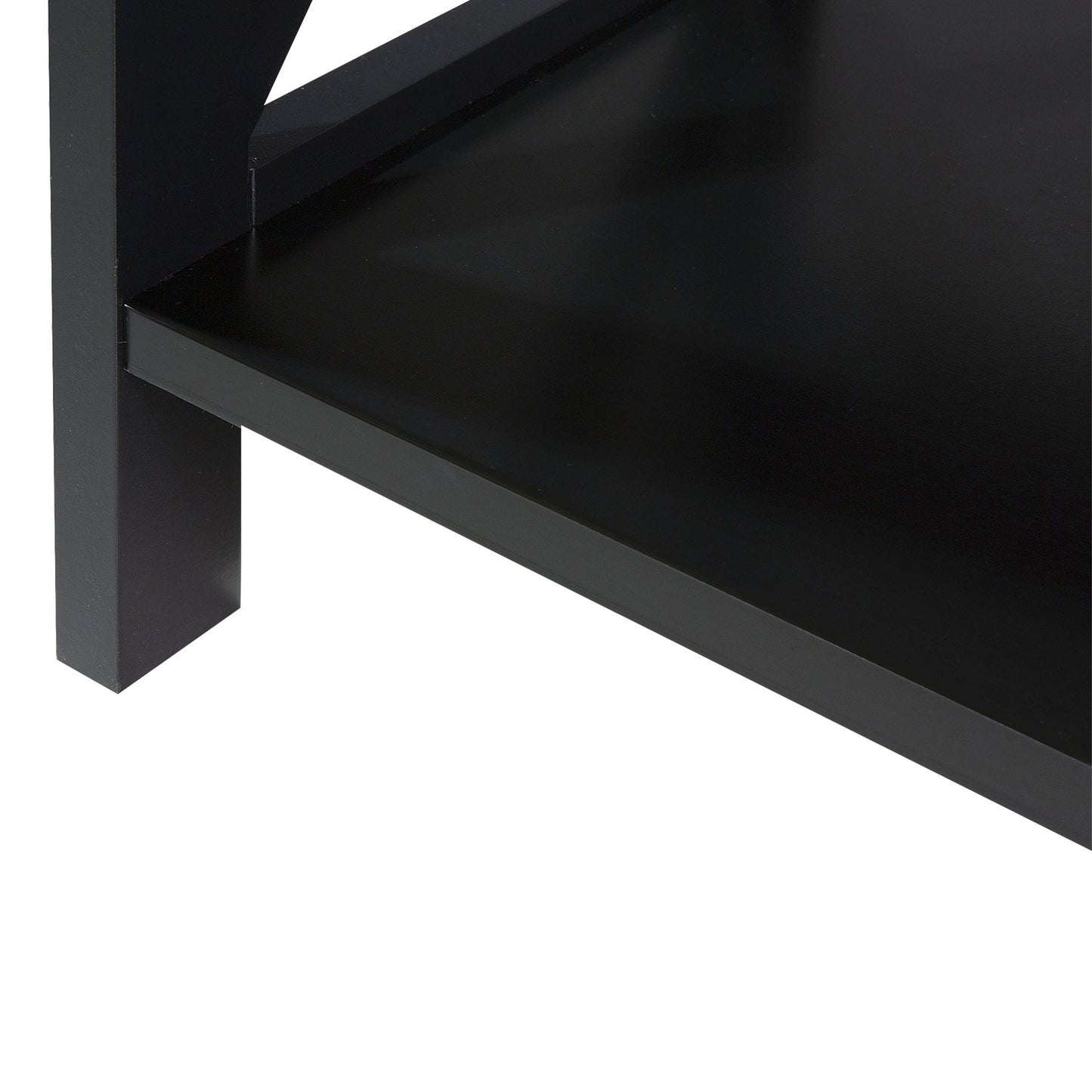 Sarantino Daphne 5-tier Cross Panel Bookshelf - Image 6