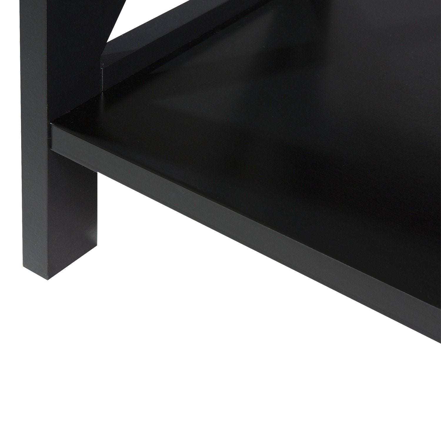 Sarantino Daphne 5-tier Cross Panel Bookshelf - Image 6